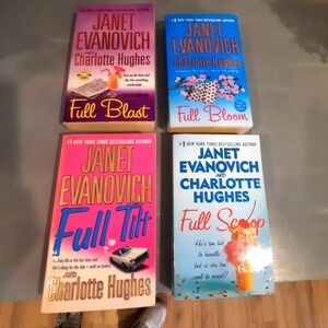 Janet Evanovich Charlotte Hughes Lot Of 4 PB Books Full Series